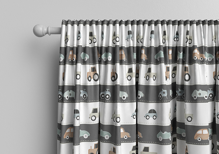 Brum Brum, Vintage - Made to Measure Curtains - Image 10